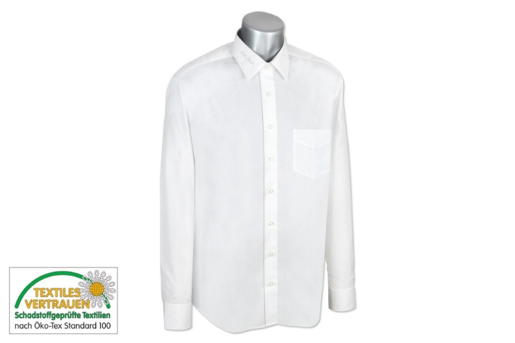Bild von Herrenhemd NO. 123, Hakro, Langarm, weiß 