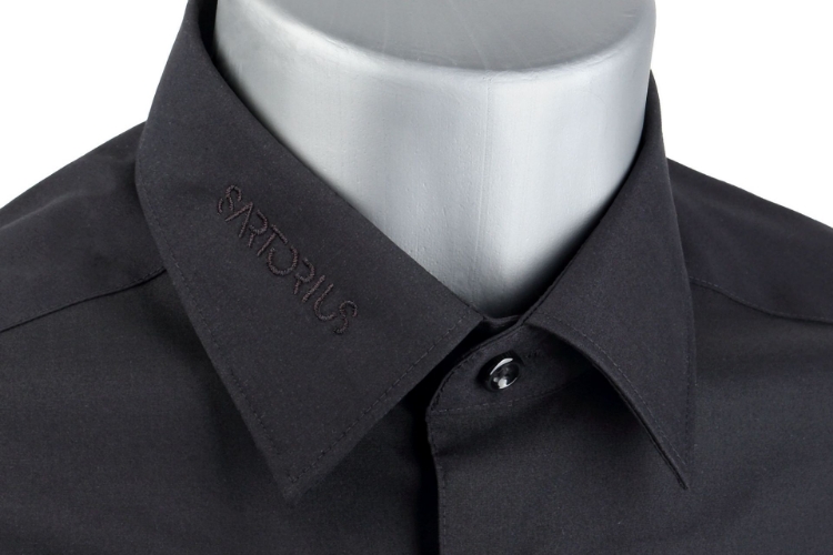 Bild von Herrenhemd NO. 123, Hakro, Langarm, schwarz 