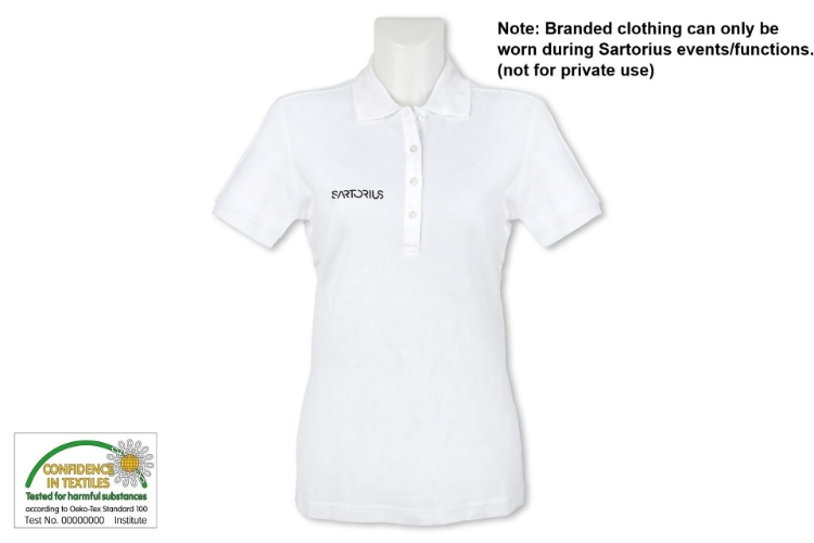 Bild von Damen Polo Shirt Classic NO. 110 Hakro, weiß 