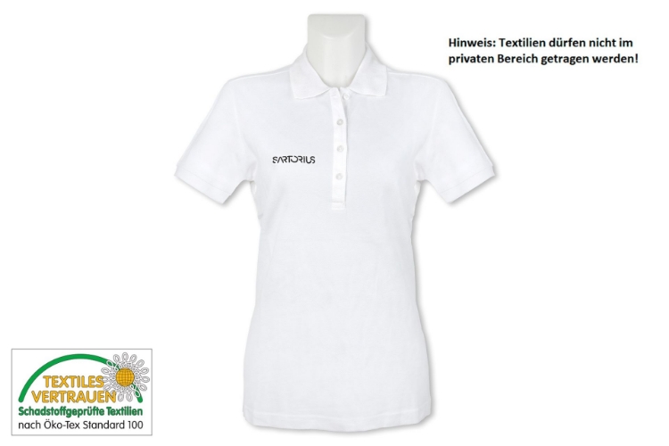 Bild von Damen Polo Shirt Classic NO. 110 Hakro, weiß 