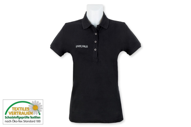 Bild von Damen Polo Shirt Classic NO. 110 Hakro, schwarz 