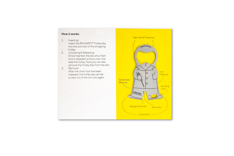 Bild von Einkaufswagenlöser KARL 